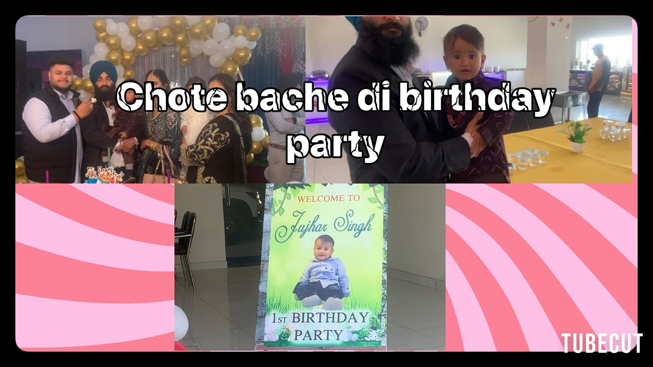 Ajj asi gaye birthday party celebration tee🎉🎉