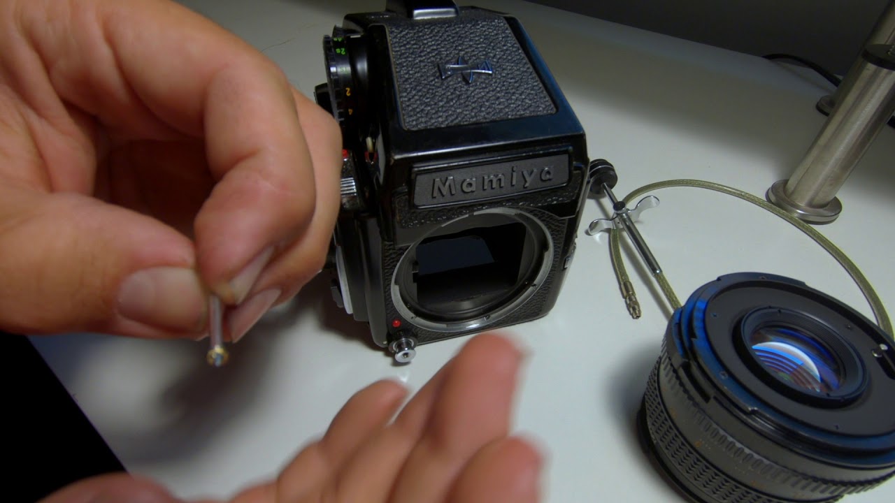 How To Fix a Broken Cable Release That Is Stuck In Your Shutter