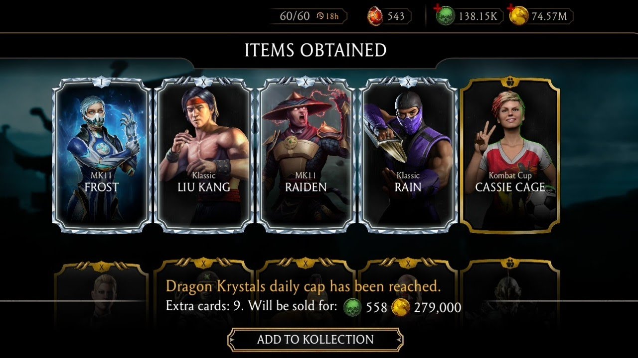 MK mobile MK11 FROST SUMMON PACK PART2 #mk11 #viral #mortalkombat #games 