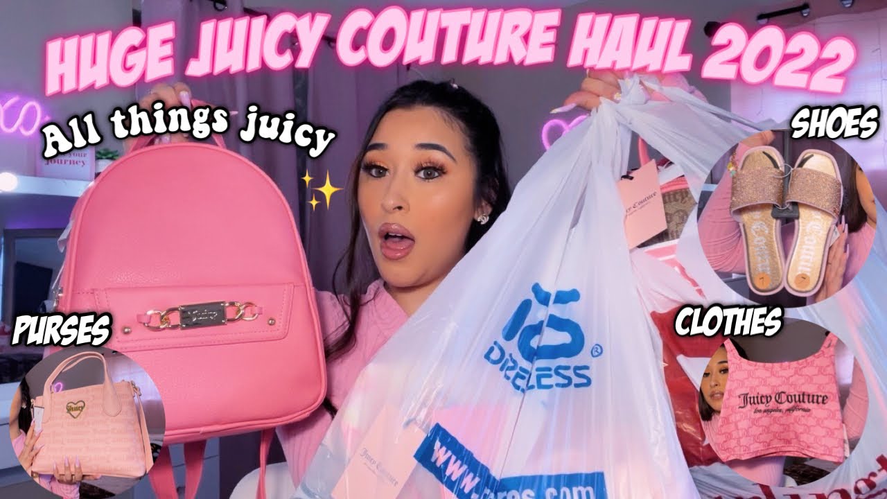 HUGE JUICY COUTURE GIRLY HAUL | Ross, Burlington, Tj maxx, & Marshalls