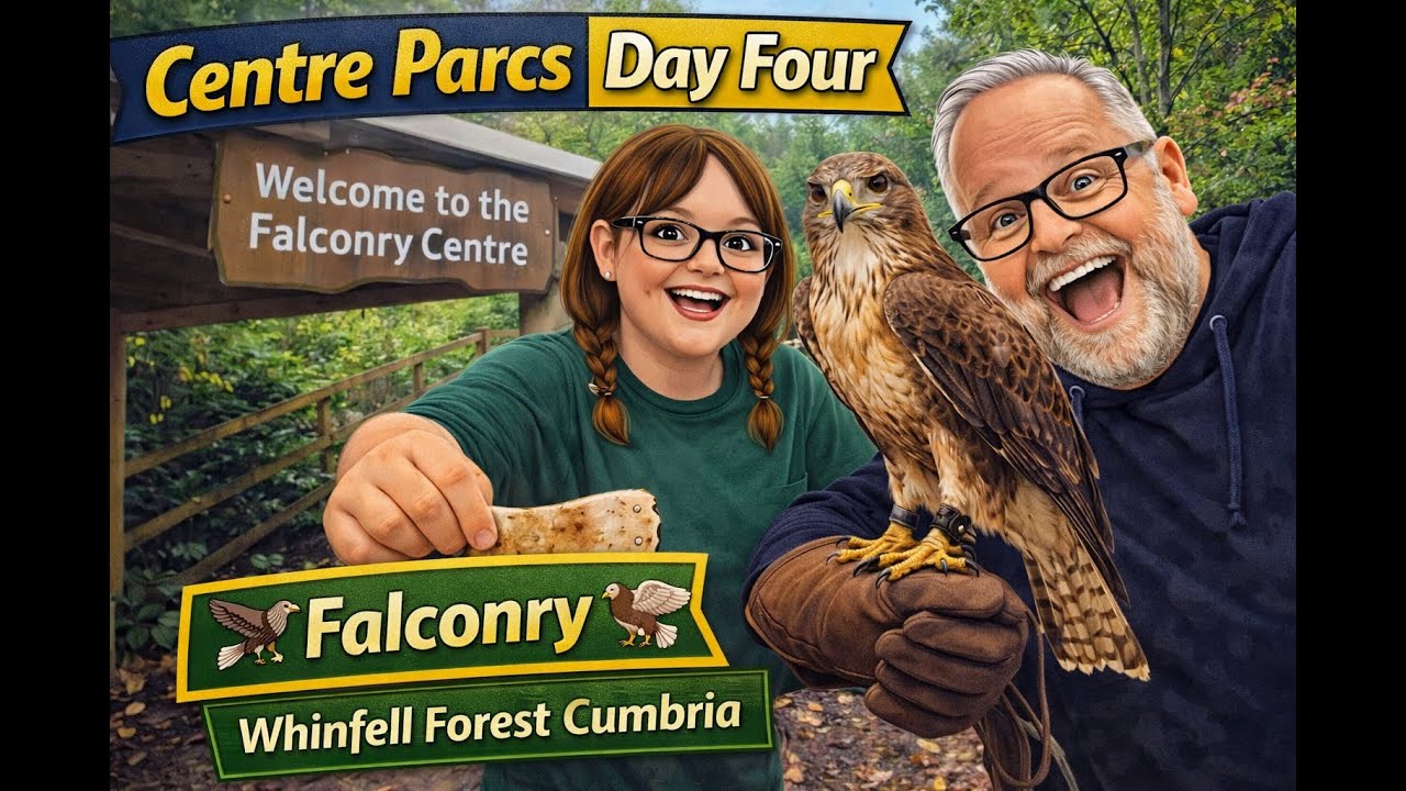 Centre Parcs Day Four | Falconry Experience 🦅 | Whinfell Forest Cumbria