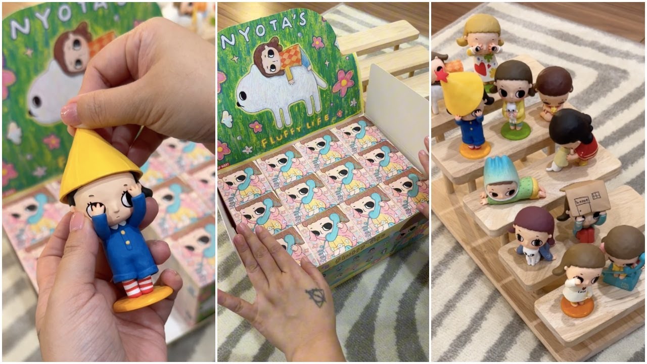 Unboxing POPMART Nyota’s Fluffy Life | Châu Muối