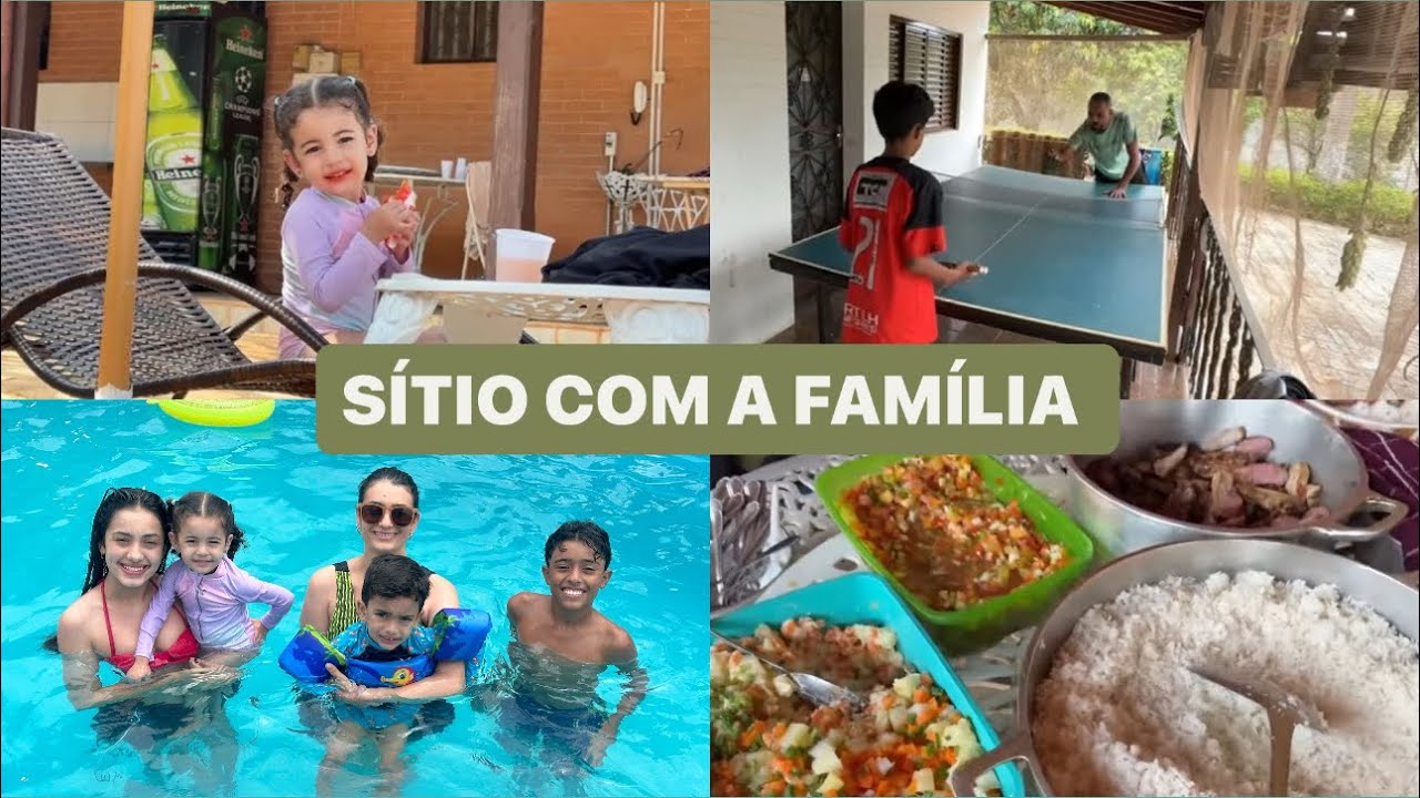 Passamos o fim de semana no sítio em família | Todos reunidos| Muita diversão | LAÍS VELOSO