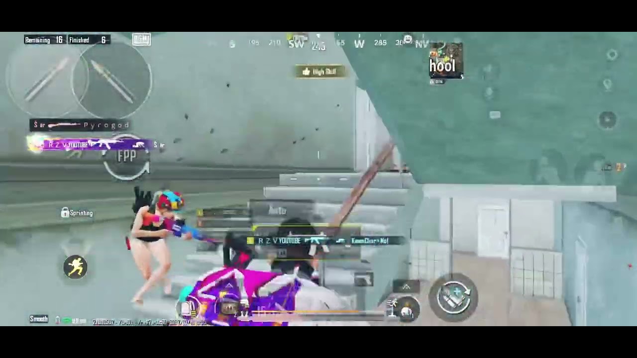 Fastest squad wipe in Apartment  Against pro🔥🥵