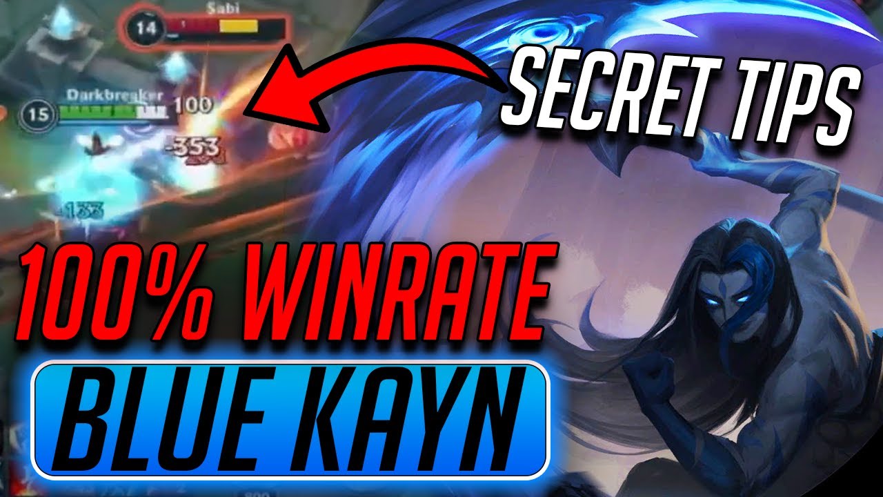 HOW I WIN EVERY GAME WITH BLUE KAYN IN WILD RIFT (KAYN IS GOD TIER NOW)