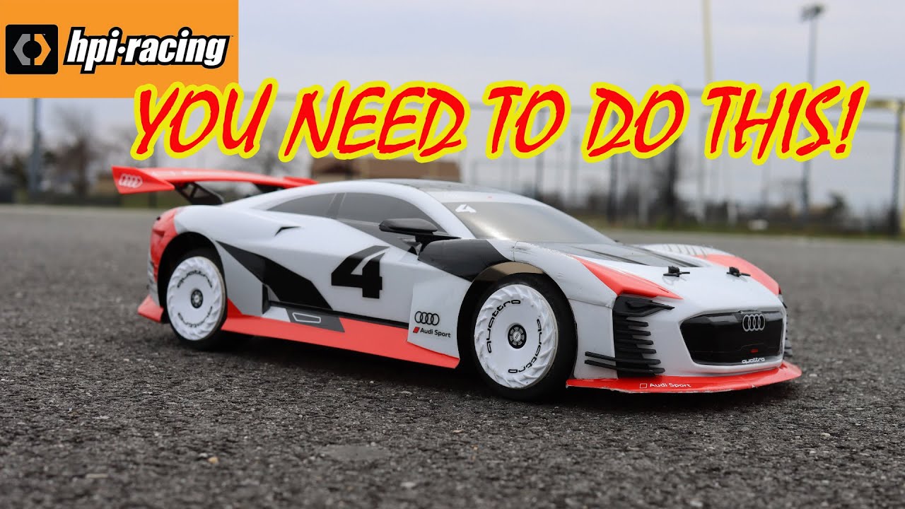 HPI RS4 Sport3 Audi First REAL Run