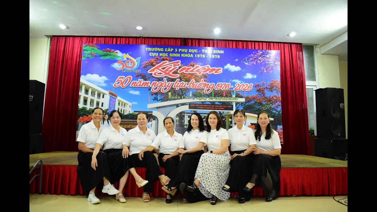 Kỉ niệm 50 năm K12 ( 1976- 2026 ) Phụ Dực  (P 2)