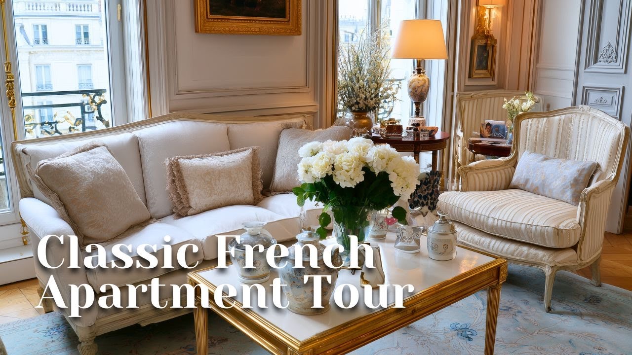 Classic French Apartment Tour | Elegant Parisian Interior Design Inspiration 2025