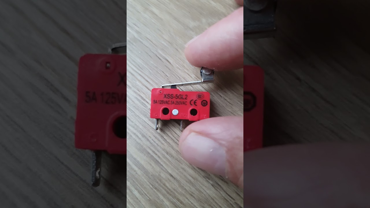 What a lovely sound, Micro Switch with Roller Lever #shorts