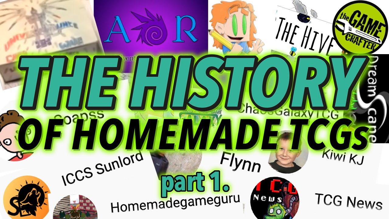 The History of HTCGs - Homemade Trading Card Game Community - Part 1 (2011 - 2015)
