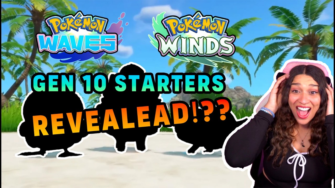 GEN 10 STARTERS!? POKEMON DAY 2026 REACT! WINDS/WAVES TRAILER | Champions & FRLG | 30th Anniversary
