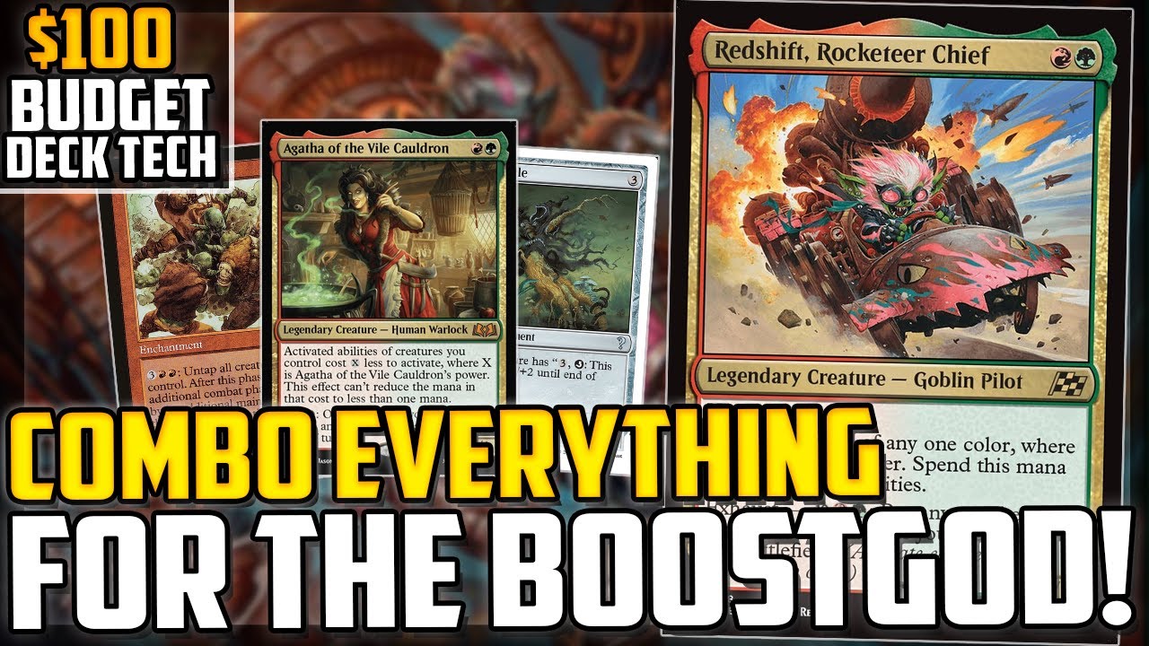 БЕЗУМНАЯ комбо-колода с Redshift! Активируйте всё! - Magic: The Gathering
