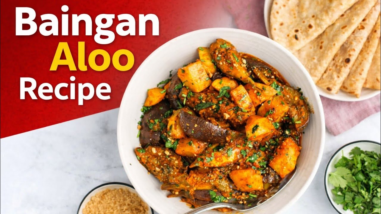 صرف 15 منٹ میں مزے دار بینگن آلو بنائیں  || 🔥Everyone Will Love This Baingan Aloo Recipe