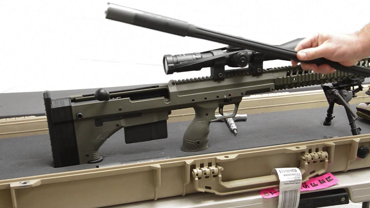 Desert Tactical Arms Stealth Recon Scout Rifle Simple Barrel Swap