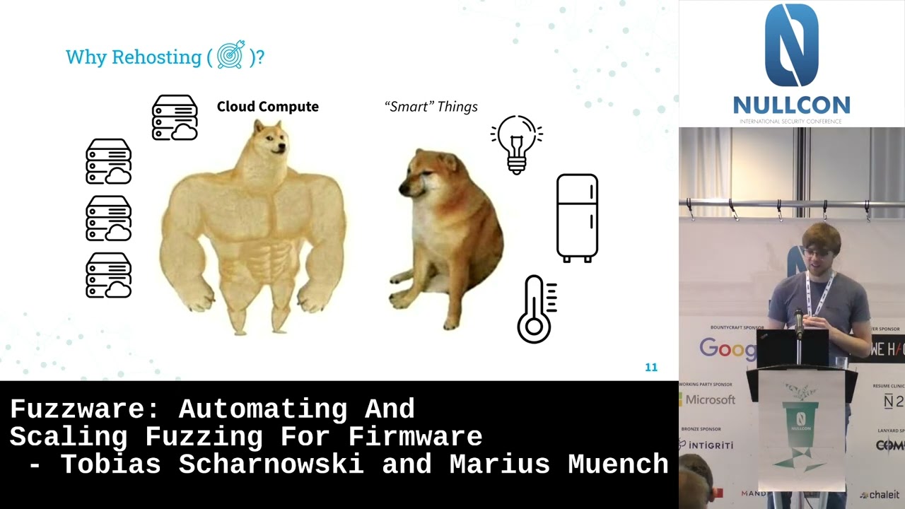 Fuzzware: Automating & Scaling Fuzzing For Firmware by Tobias Scharnowski & Marius Muench | Nullcon