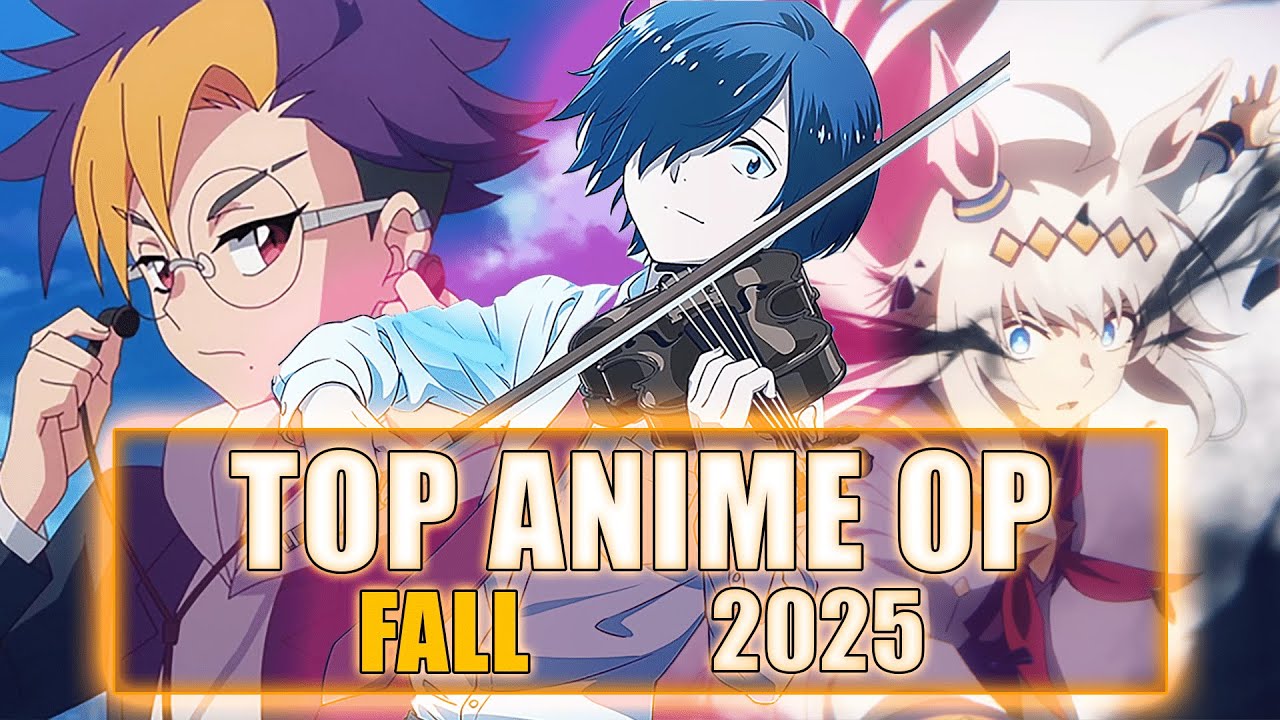 My Top Anime Openings Of Fall 2025 (FULL LIST)