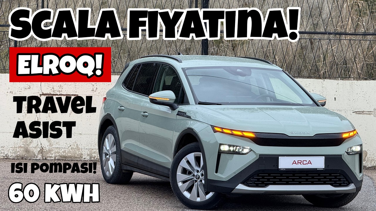 Daha Verimli ! Skoda ELROQ Elektrik │Otomobil Günlüklerim
