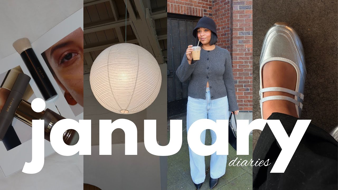 january diaries | home updates, date night, cozy cafe dates & a quick work trip to portland!