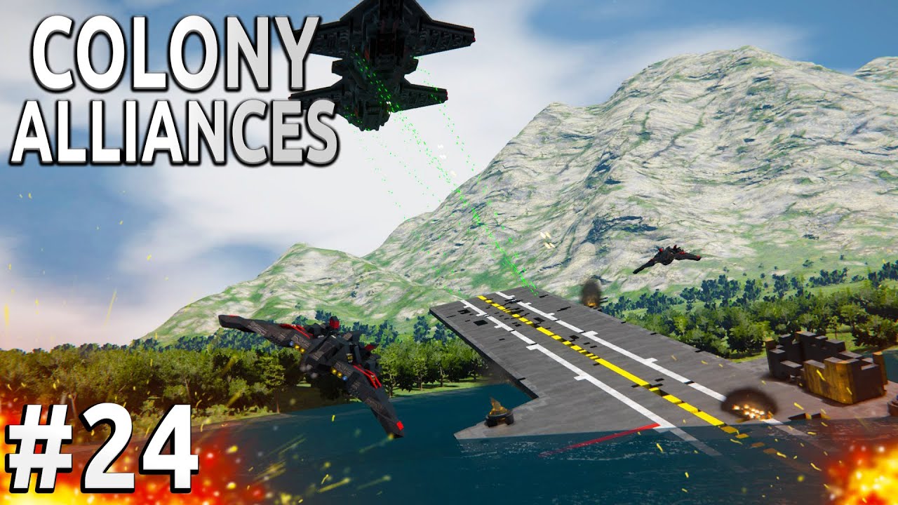 Space Engineers - Colony ALLIANCES! - Ep #24 - HARD RESPONSE!