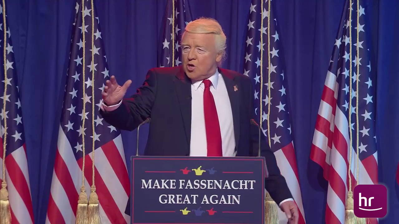 Donald Trump: Make hessische Fastnacht great again