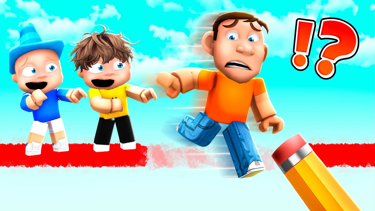 ROBLOX DOODLE OBBY с моим папой...