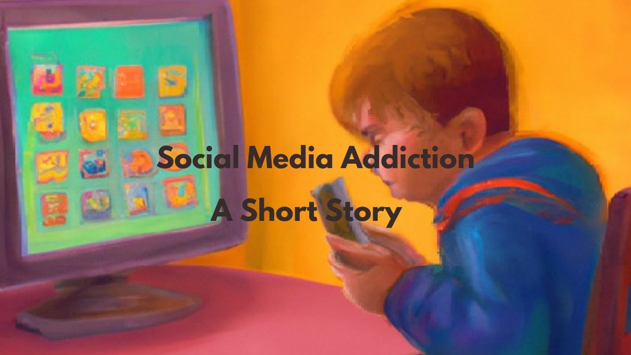 Social Media Addiction | A Short Story | English Story