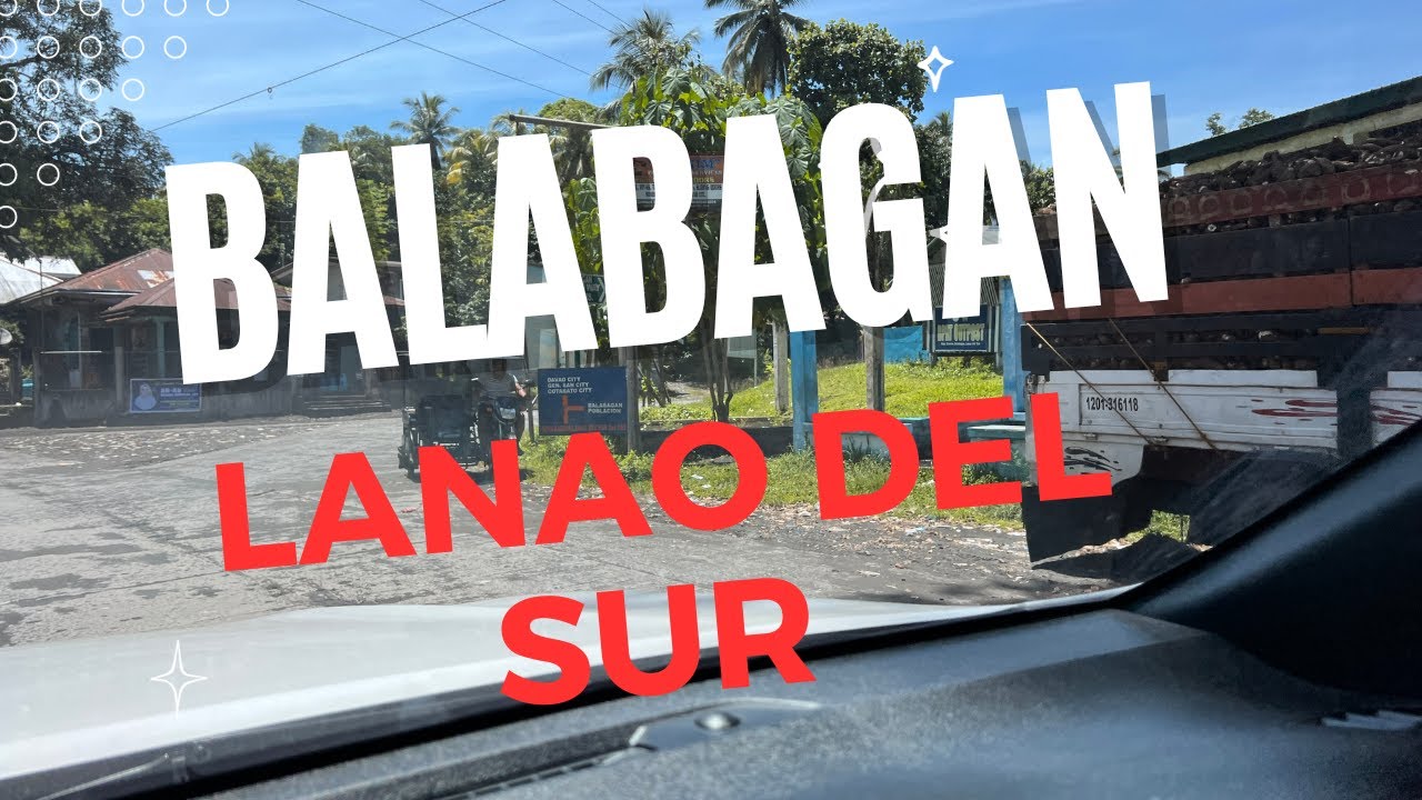 Balabagan Lanao Del Sur Complete Drive