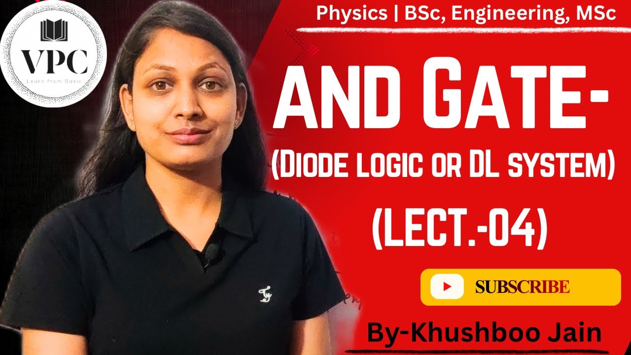 AND Gate (Diode logic or DL system) | lect.-04 | electronics #bsc #engineering 