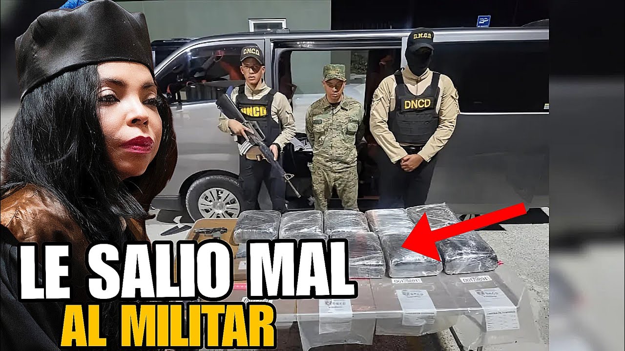 Militar iba cargado y miren lo que le encontraron