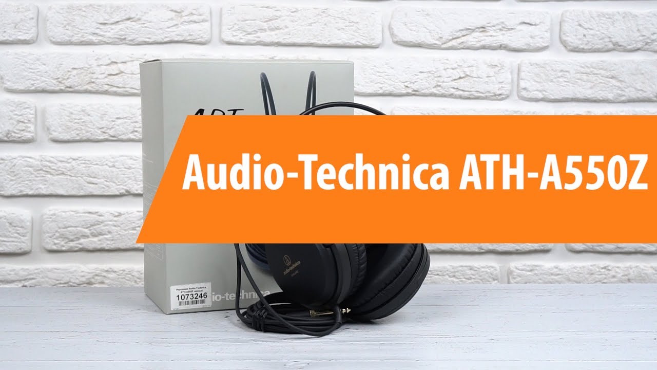 Распаковка Audio-Technica ATH-A550Z / Unboxing Audio-Technica ATH-A550Z