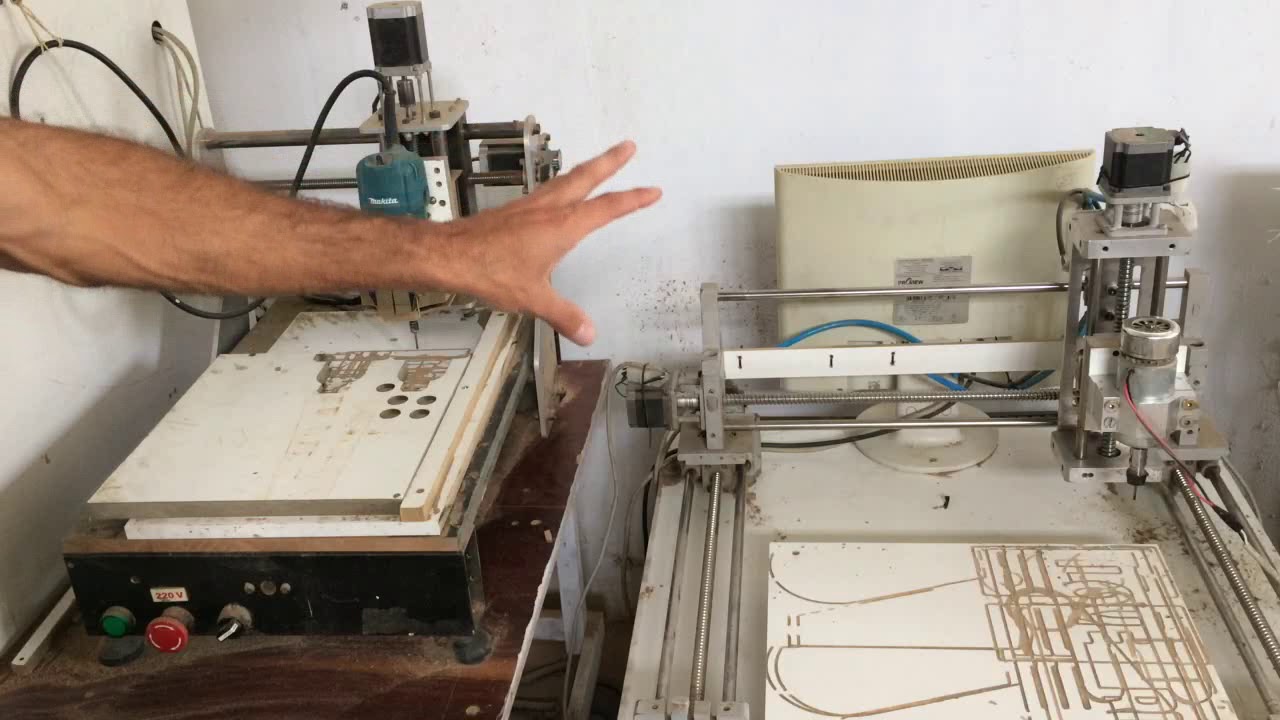 Analize do teste comparativo cnc shield arduino mach3