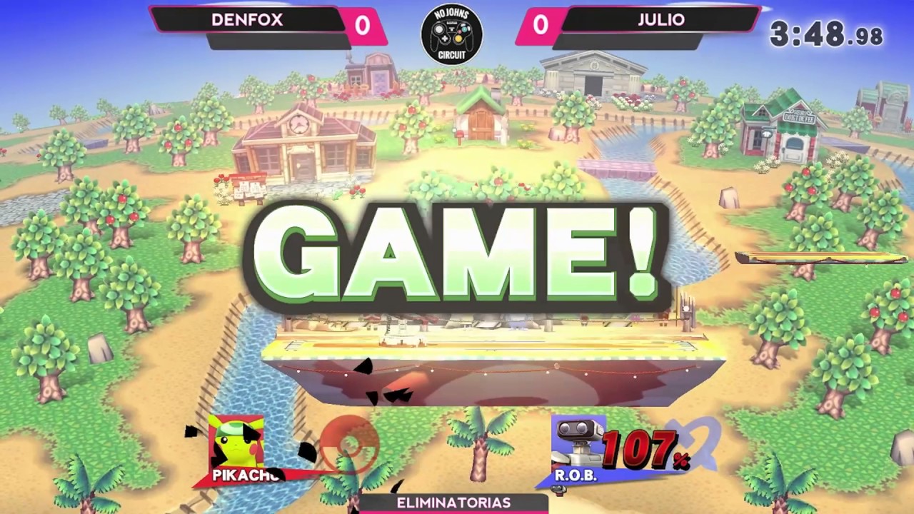 N.J #3 Denfox (Pikachu) vs Julio (ROB) - Eliminatories