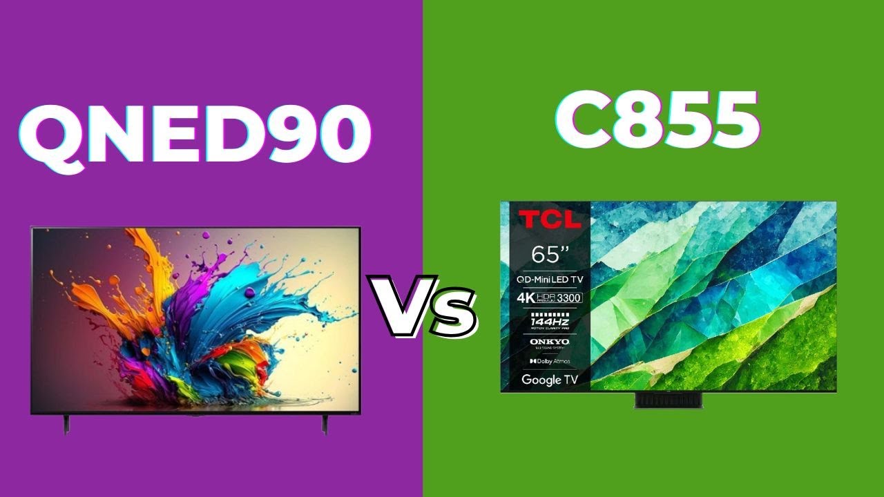 LG QNED90 vs TCL C855 ||Full TV Comparison