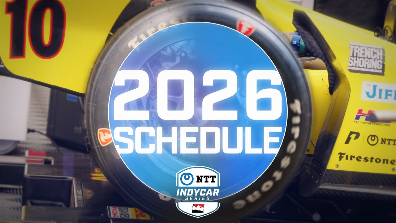 2026 INDYCAR SERIES Schedule | Official Full Reveal