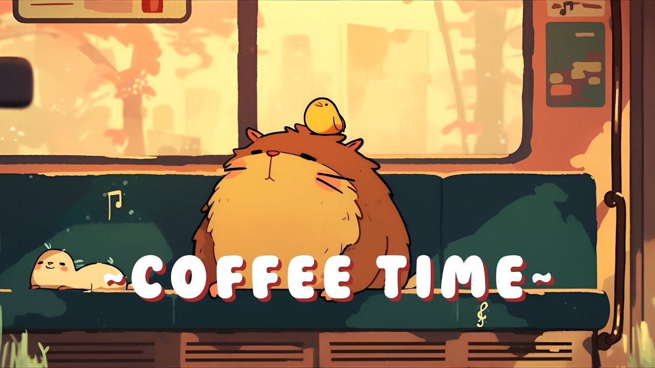 [Long Session] Capybara Lofi Radio - Calming Beats & Melodies ~ Calm Energy ~ 🦫 🎵 🌙