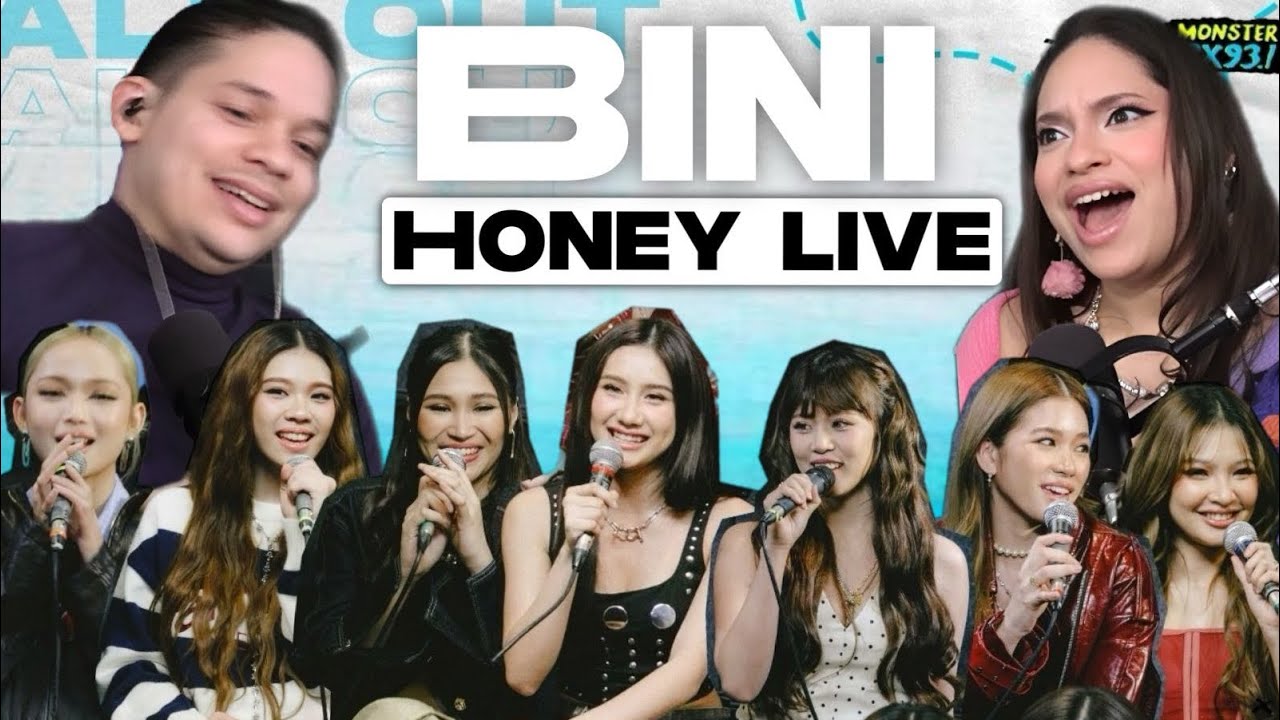 Waleska & Efra react to Honey Honey by BINI LIVE on All Out | RX931