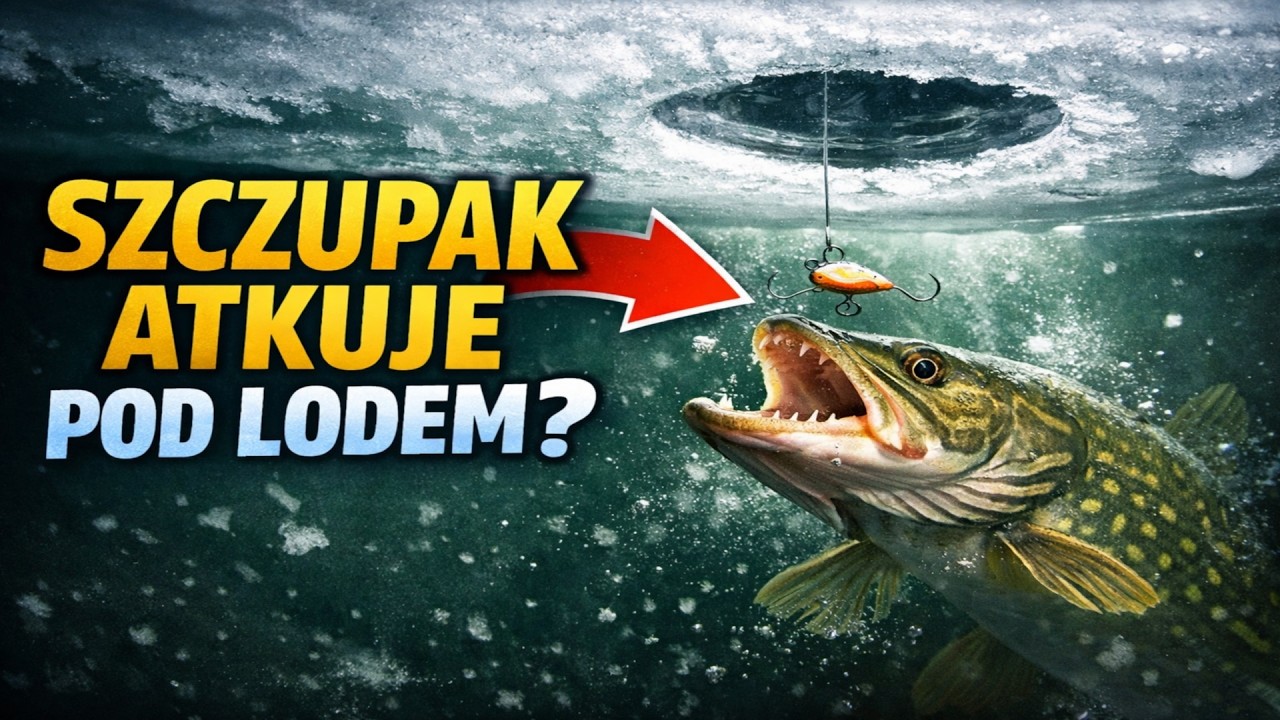 Wędkarze milczą o tym od lat. OTO największy sekret zimowego szczupaka.