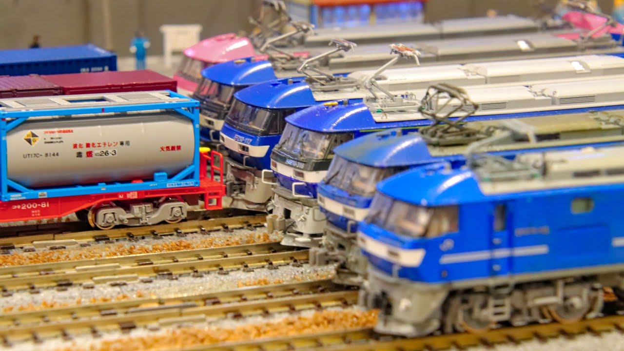【鉄道模型】【貨物列車】【Nゲージ】遂に開幕！第一回物流懇談会【ほぼ国鉄時代のジオラマ】