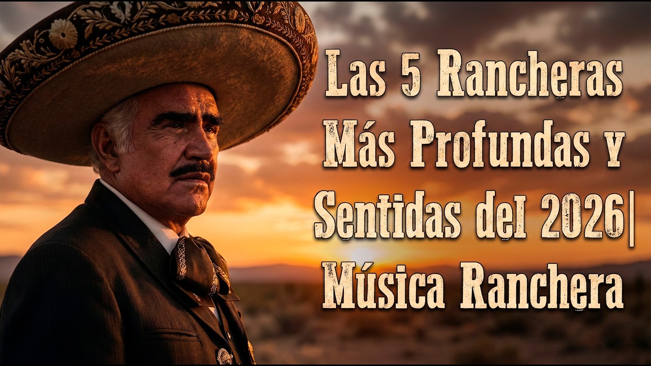 Top 5 Rancheras Más Profundas y Sentidas del 2026 | Música Ranchera