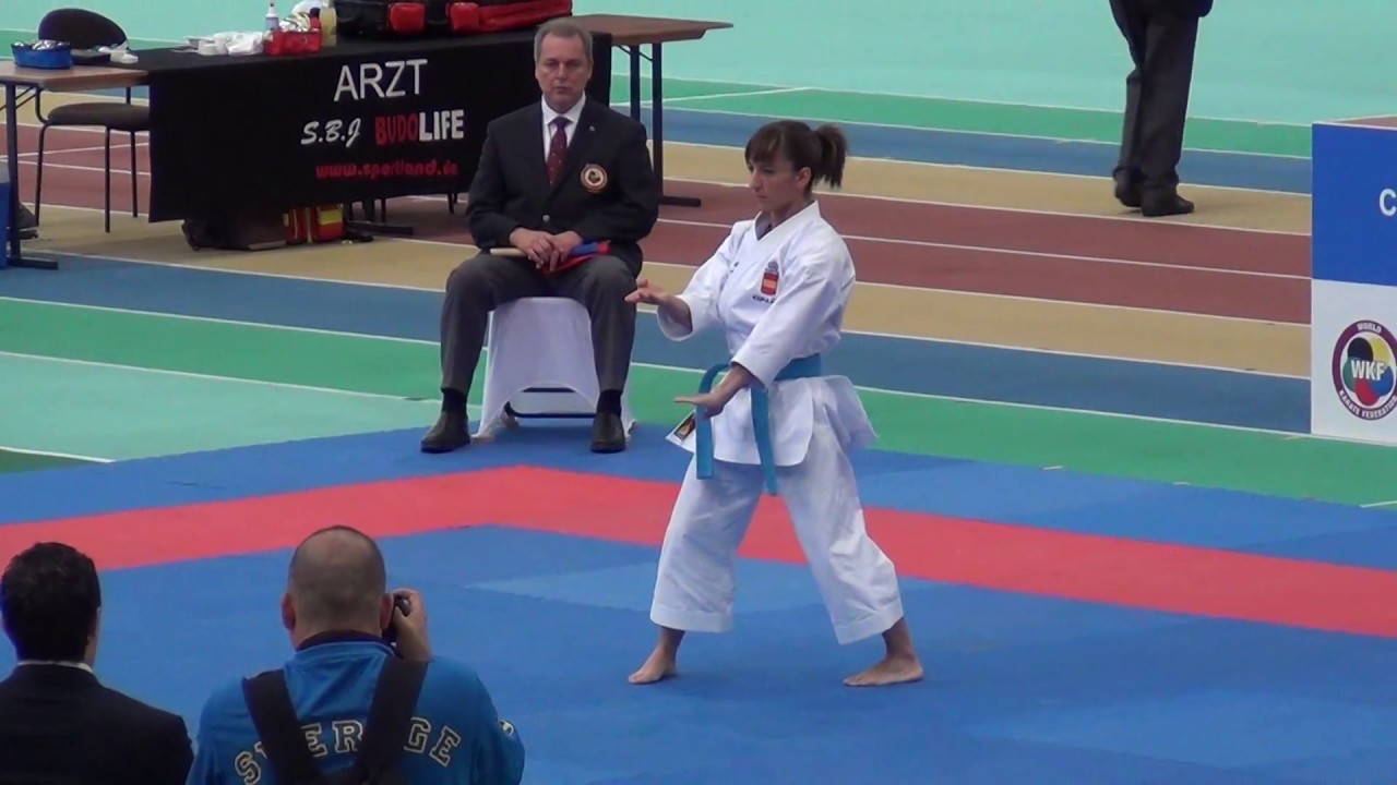 Karate1 Leipzig 2017 - Sandra Sanchez - Kururunfa