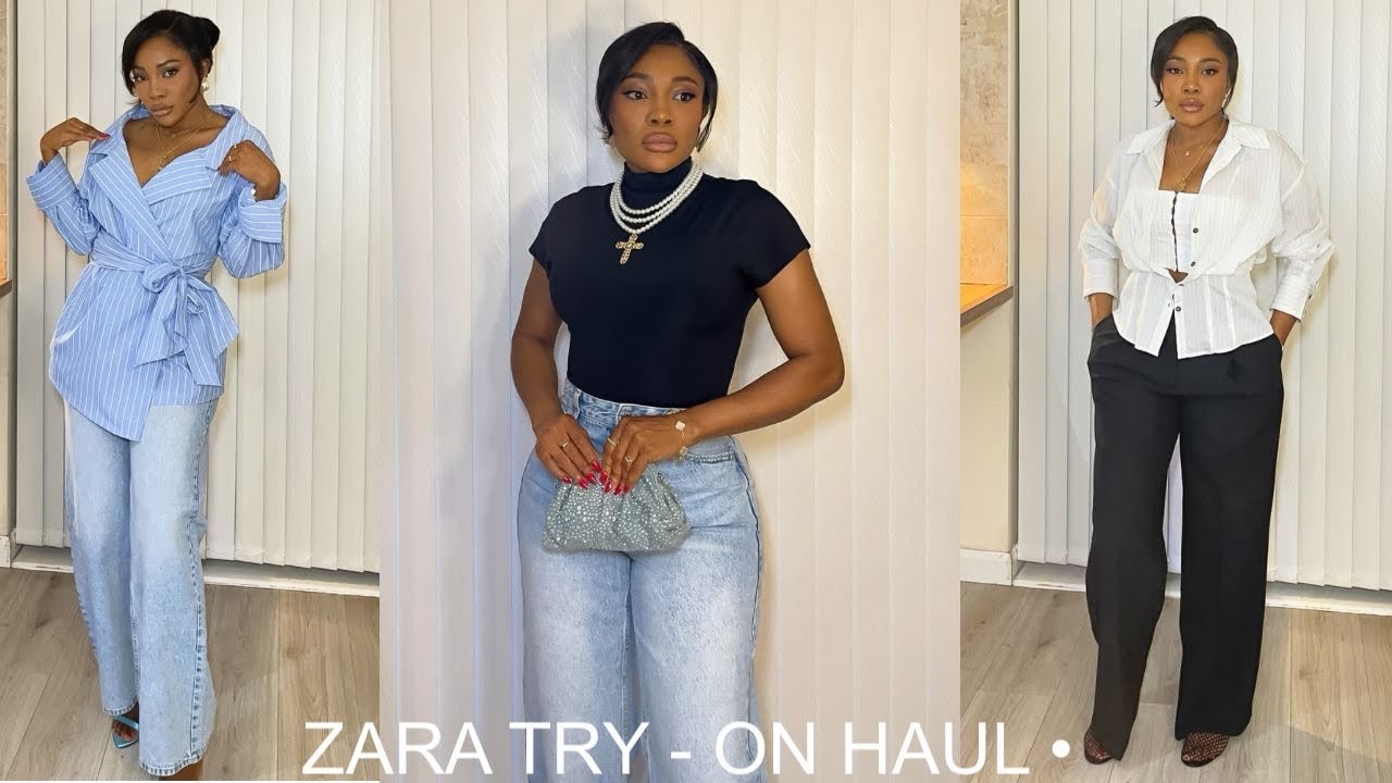 Огромная примерка ZARA + H&M, Mango и YSL | Весенний летний выпуск 2024.