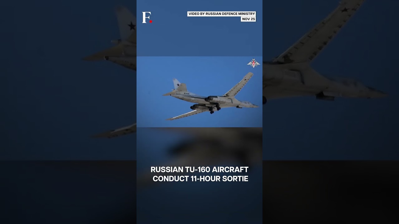 Watch: Russian Strategic Bombers Patrol Arctic Waters | Subscribe to Firstpost | N18G