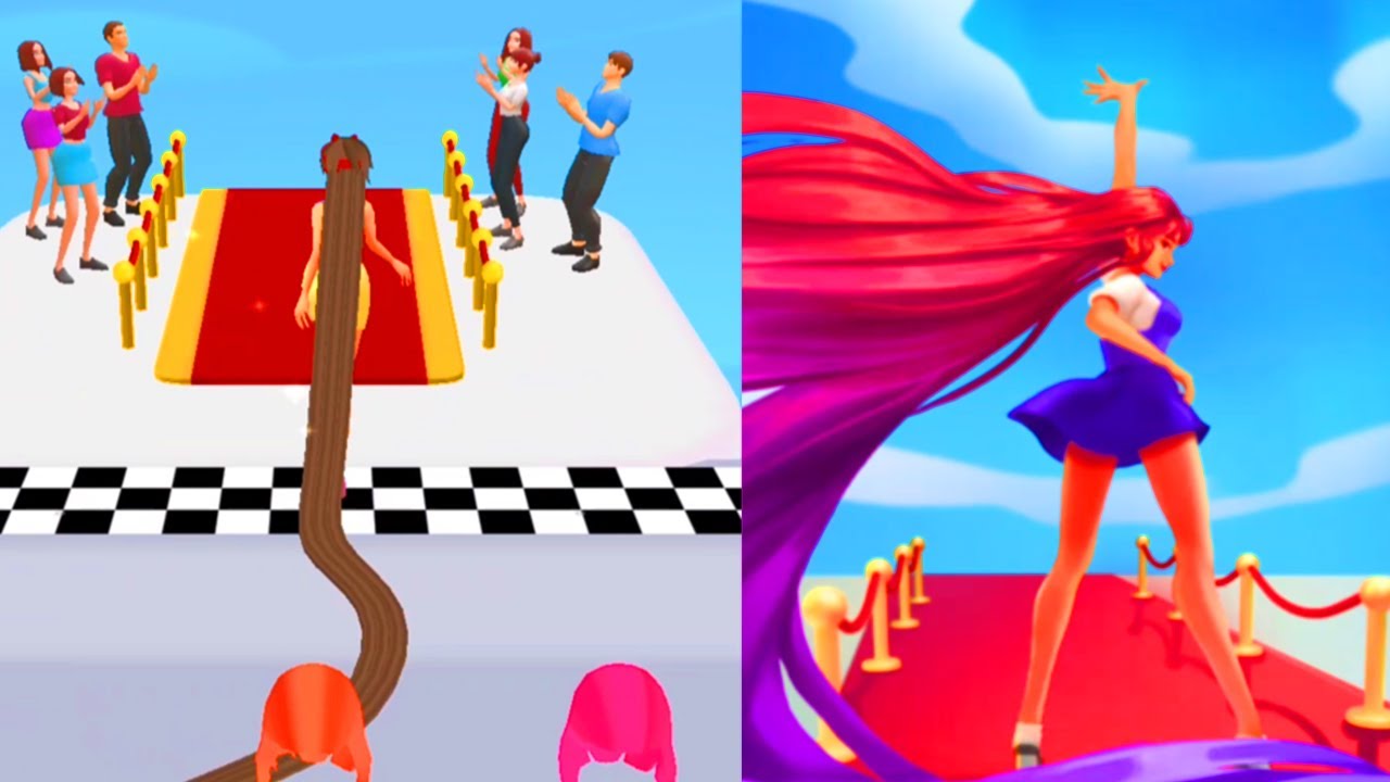Hair Challenge gameplay from Level 71 to 75