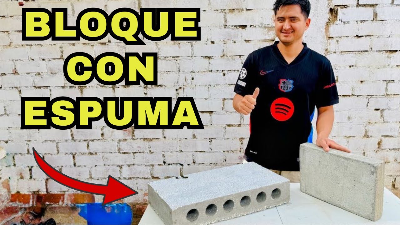 Concreto Celular Casero: Aprende a Hacer Este Bloque con Huecos ¡Fácil y Rápido!