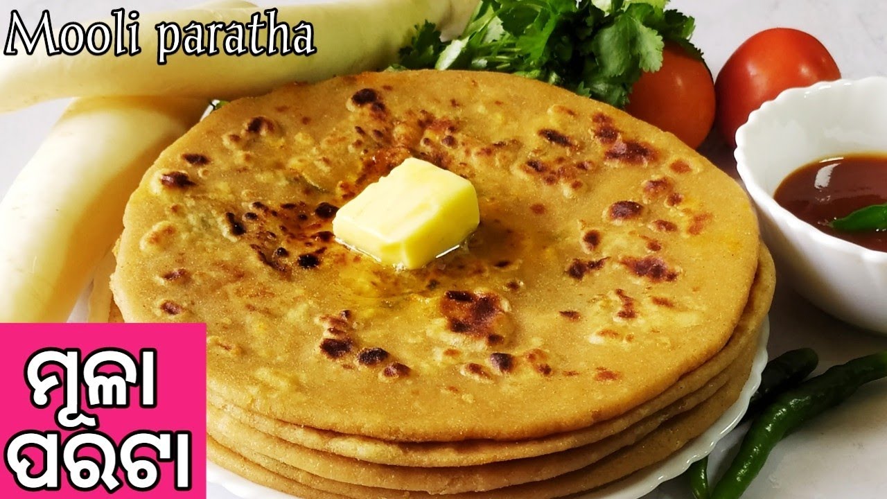ଶୀତ ଦିନରେ ତିଆରି କରନ୍ତୁ ଟେଷ୍ଟି ଟେଷ୍ଟି ମୂଳା ପରଟା/mula parata/mooli paratha/muli paratha/odia recipe