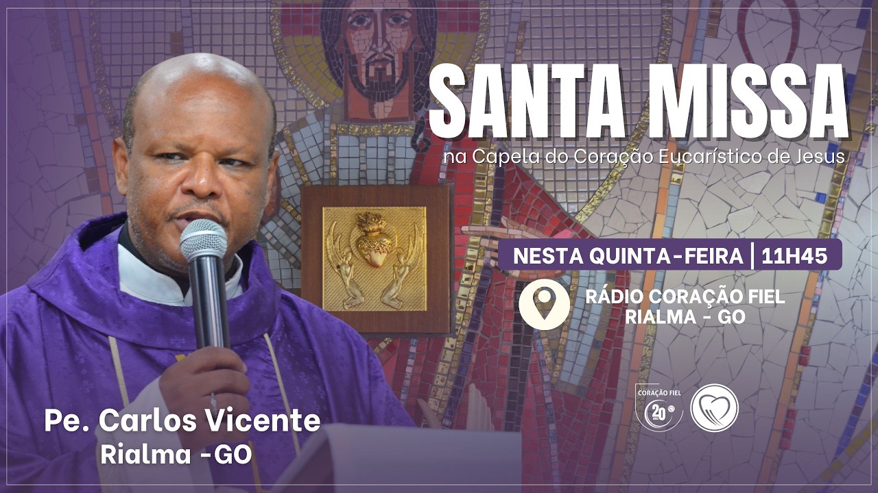 🔴 AO VIVO | Missa na Capela do Coração Eucarístico de Jesus🔴