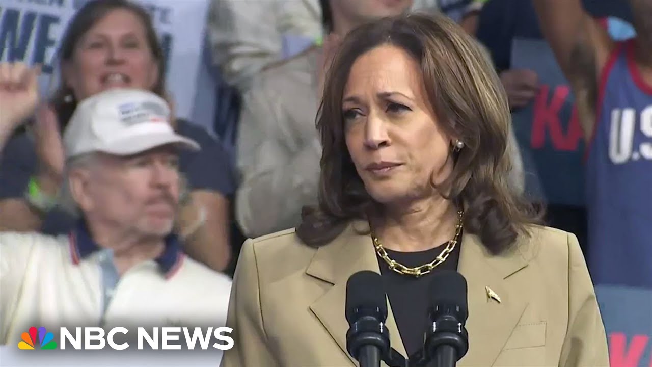 Harris calls for cease-fire, respect for protesters at Arizona rally