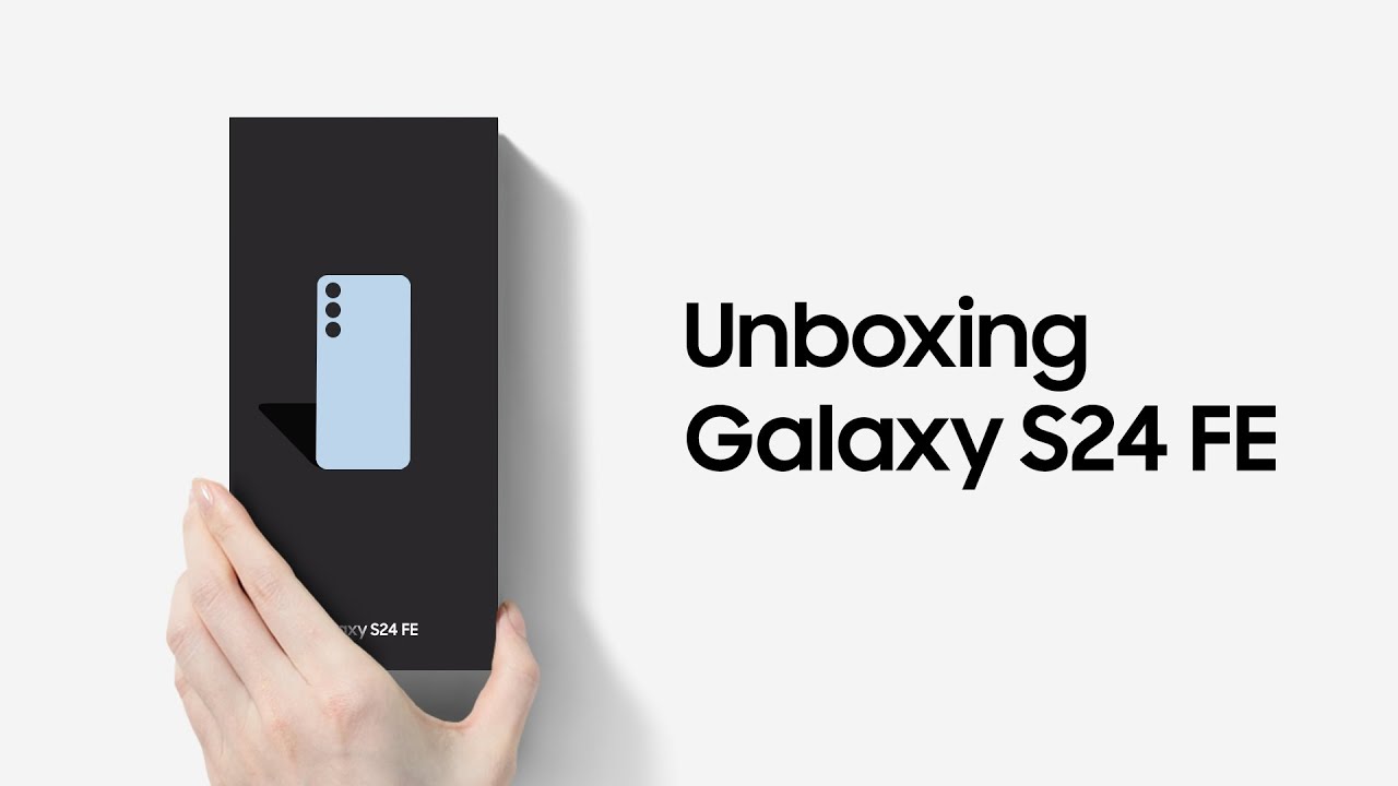 Unboxing Galaxy S24 FE | Samsung