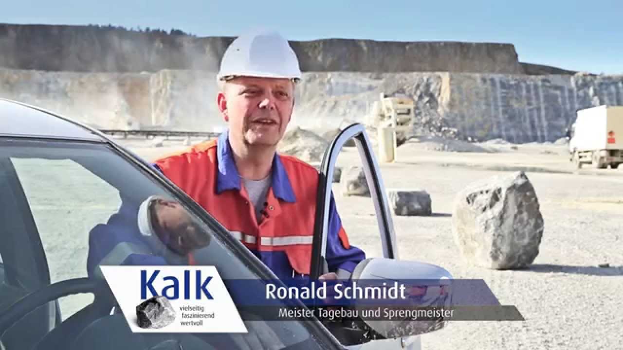 Karriere mit Kalk - Berufsbilder - Tagebau- und Sprengmeister