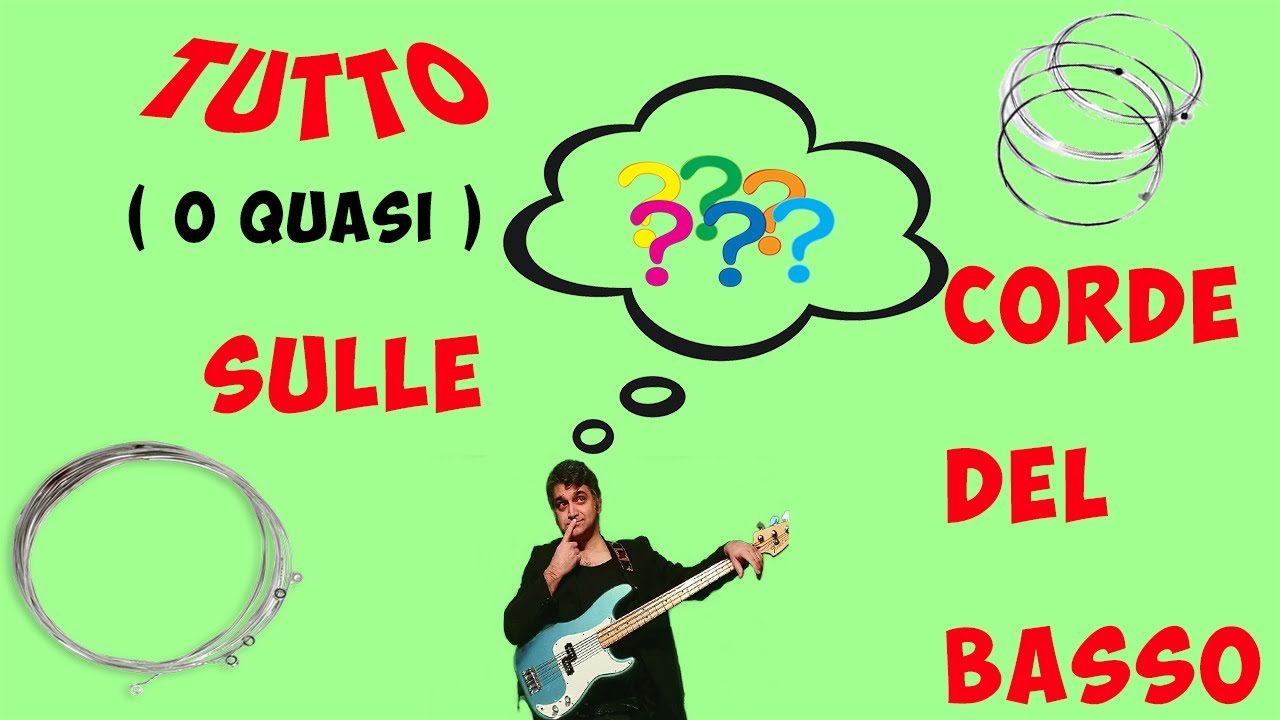 Tutto ( o quasi ) sulle corde del basso!